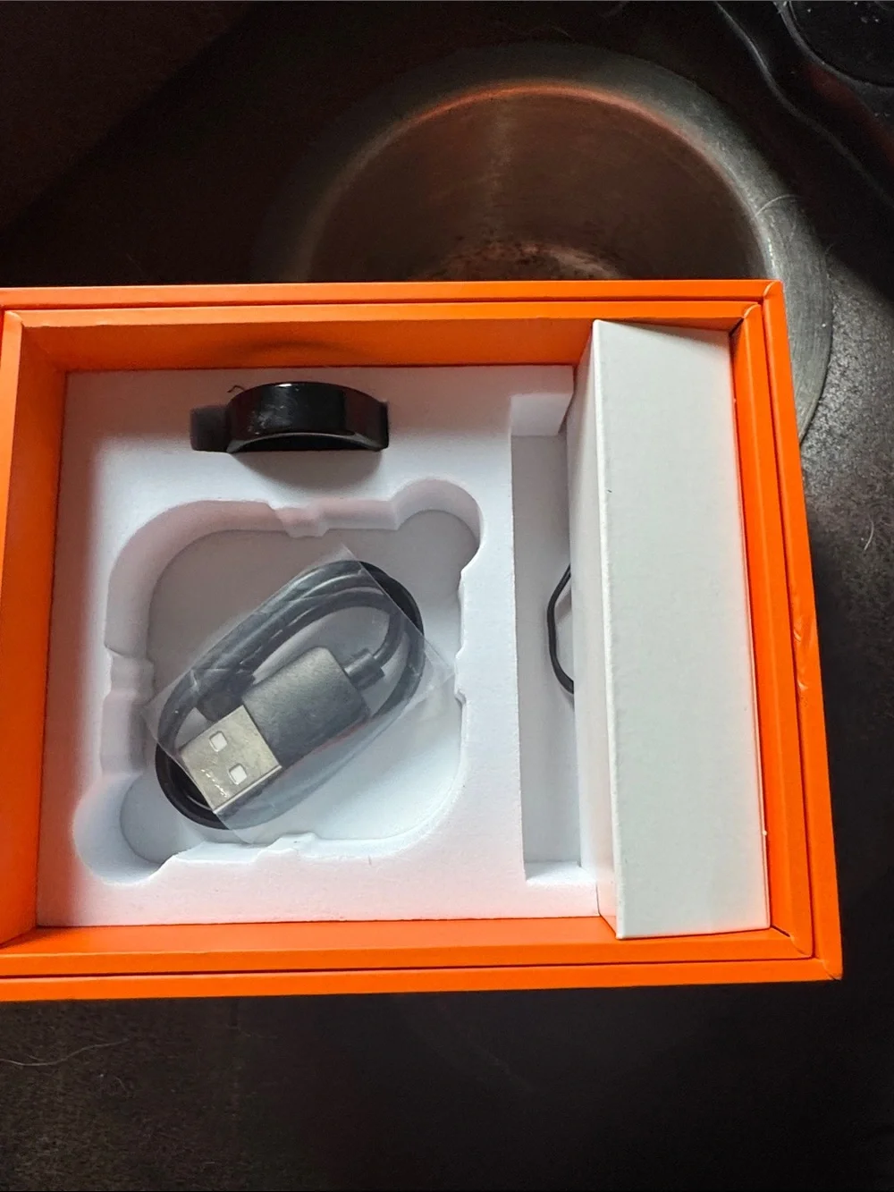Men’s smart ring health tracker